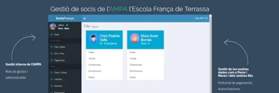 Socis Frampa (2017) - Gestió AMPA i Extraescolars