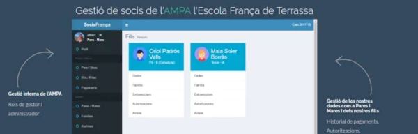 Socis Frampa (2017) - Gestió AMPA i Extraescolars